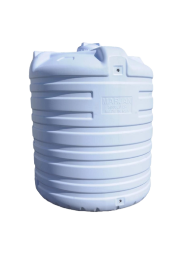 صورة خزان مياه سعة 7000 لتر مرجان المهيدب بولي ايثيلين عمودي
