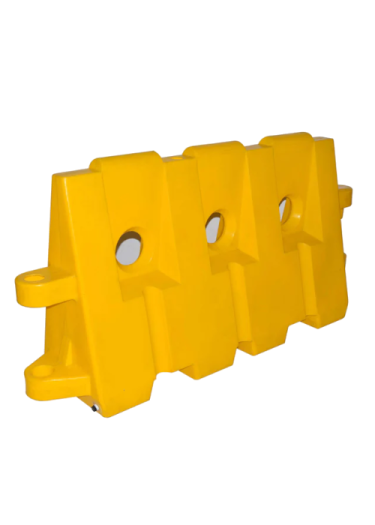 صورة حاجز طرق بلاستيك مقاس 1x2 وزن 18 كيلوجرام