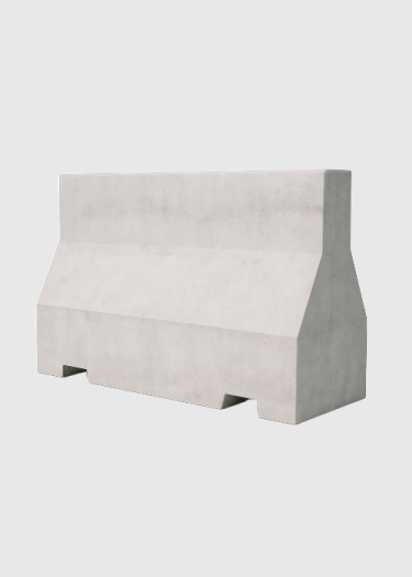 صورة حواجز خرسانيه نيوجيرسي مسلحه مع فتحات فورك ليفت مقاس 100*100*50 سم