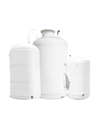 صورة خزان مياه سعة 35000 لتر المهيدب الوطني فيبر جلاس عمودي