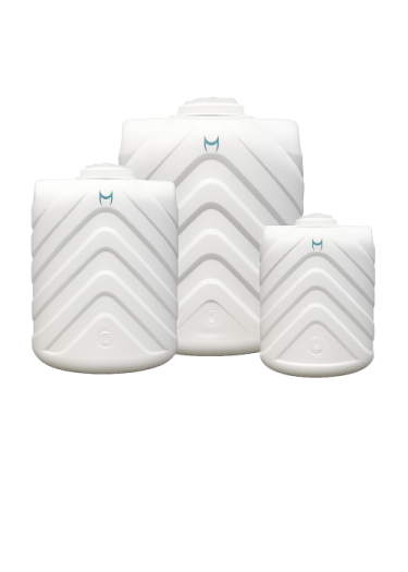 صورة خزان مياه سعة 9000 لتر المهيدب الوطني بولي ايثيلين عمودي