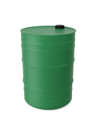صورة برميل حديد اخضر مفتوح سعة 208 لتر سماكه 0.9 مم