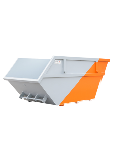 صورة حاوية حديد سكيب لودر مقاس صغير