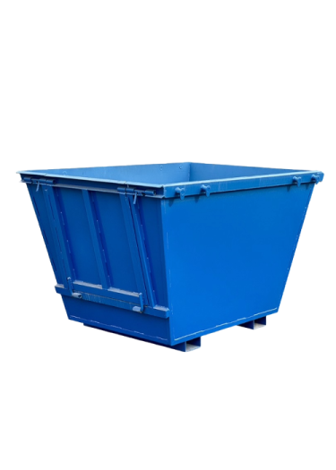 صورة حاوية حديد مقاس 2 يارده مقاس 1x1x1.5 مع قواعد