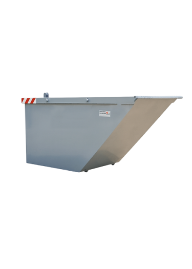 صورة حاوية حديد 2 يارده من الصاج الاسود عالي الجودة سماكة 2 ملم